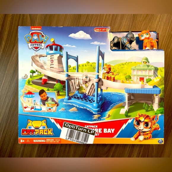 Paw Patrol Other - PAW Patrol Cat Pack Adventure Bay Playset - Blue and Red-NWT